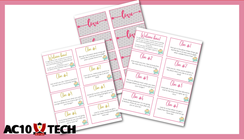 Romantic Scavenger Hunt Game Suami Istri