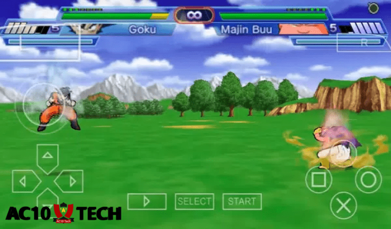 Game Dragon Ball PPSSPP ISO Emulator