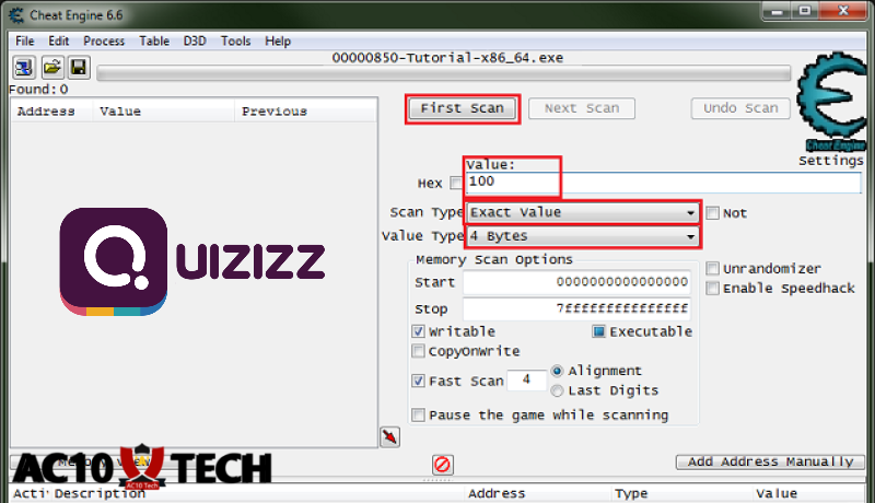 Cara Hack Quizizz dengan Cheat Engine