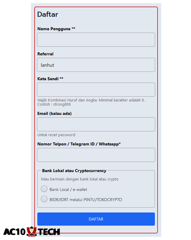 Cara Mendaftar Togel Lewat HP