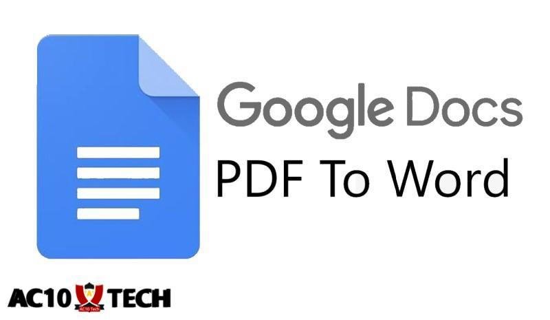 Cara PDF ke Word di HP dan PC 2026 4 Cara PDF ke Word di HP dan PC menggunakan Google Docs
