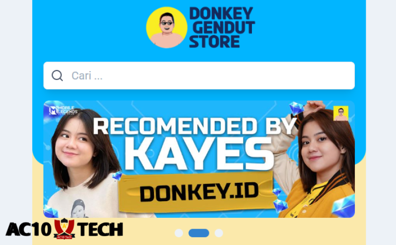 Donkey Store ML FF Murah 2026