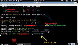 WIFITE Hack password WiFi