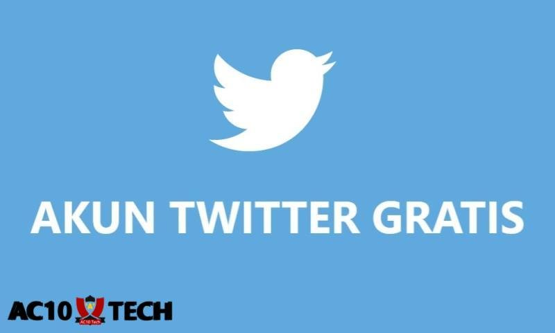Akun Twitter Gratis Terbaru