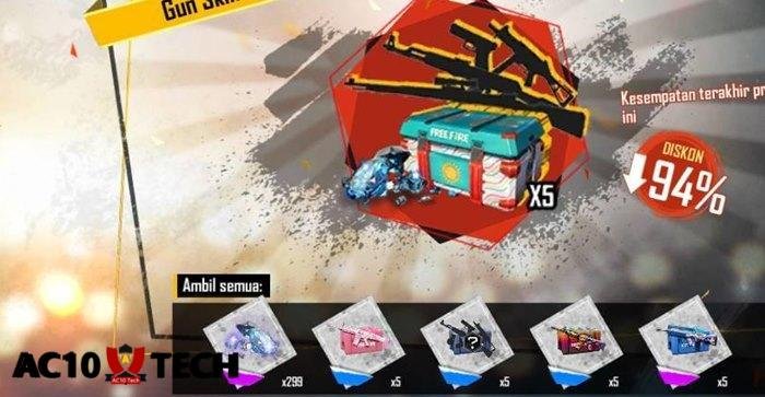 Cara Mendapatkan Special Airdrop FF Up 3000-5000 2025