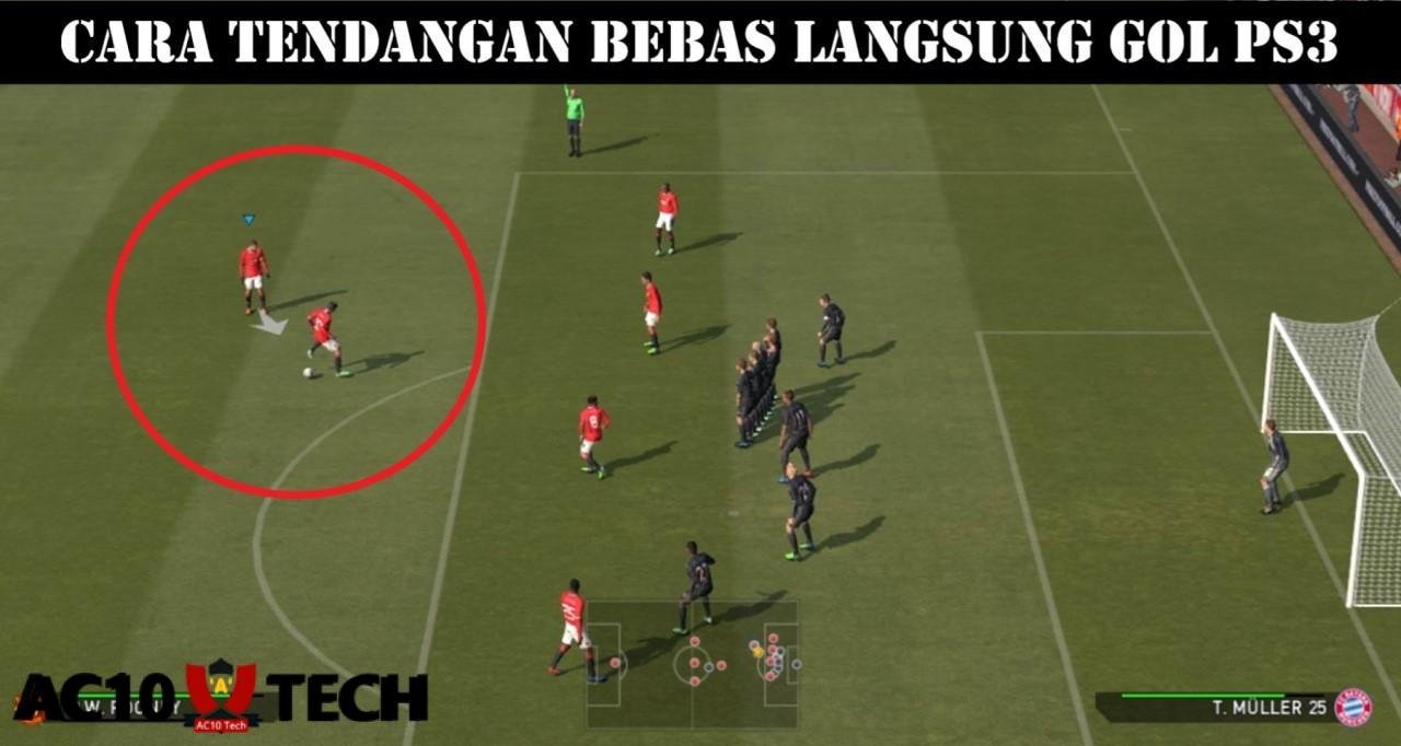 Cara Tendangan Bebas PS3 Langsung Gol 2026