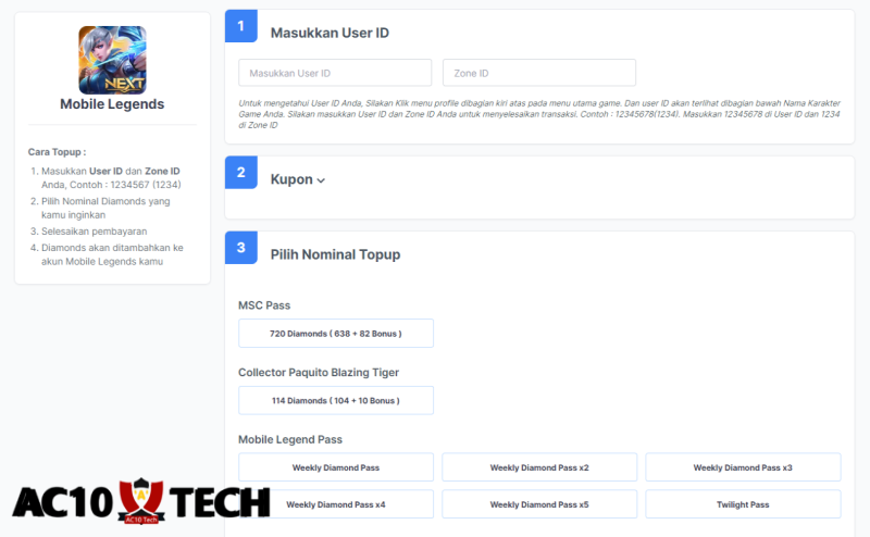 Lapak Gaming 2026 4 Cara Top Up Diamond Lapak Gaming Murah