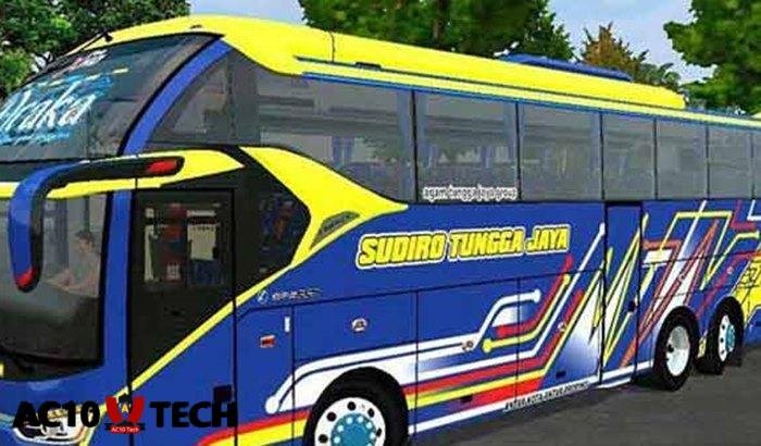 Download Mod BUSSID Bus Legacy SR2 NRS Full Lampu Strobo
