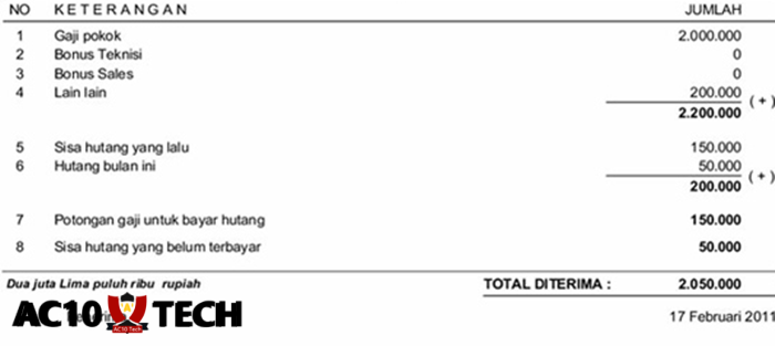 Cara Membuat Slip Gaji Palsu Lewat HP PC 2026