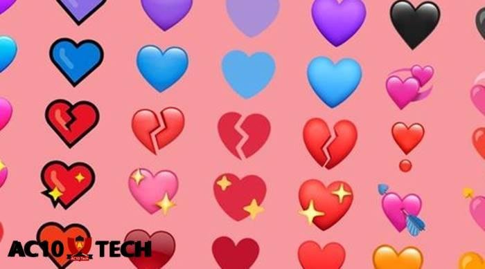 Emoticon Love Transparan untuk WA