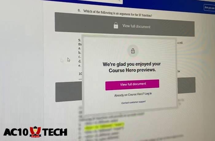 Cara Buka Course Hero yang Terkunci Anti Blur Tanpa Login