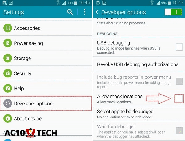 Mock Locations Android