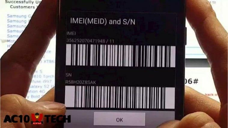 Cara Scan IMEI Barcode