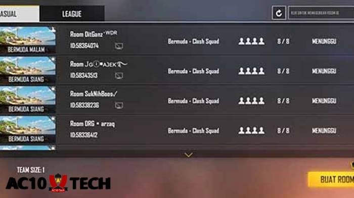 Cara Mendapatkan Custom Room Garena, Update 2025