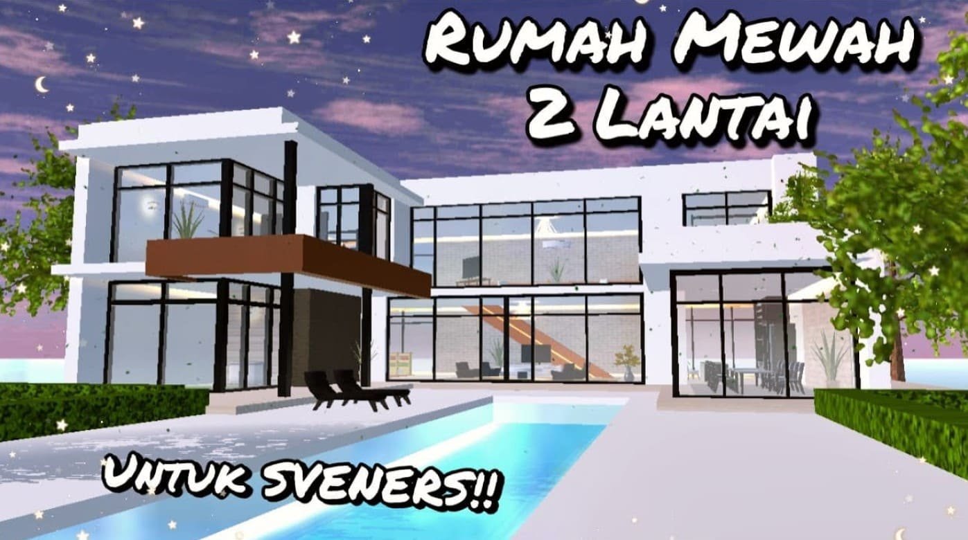 Kumpulan ID Rumah Mewah dan Kolam Renang di Sakura School Simulator 2025