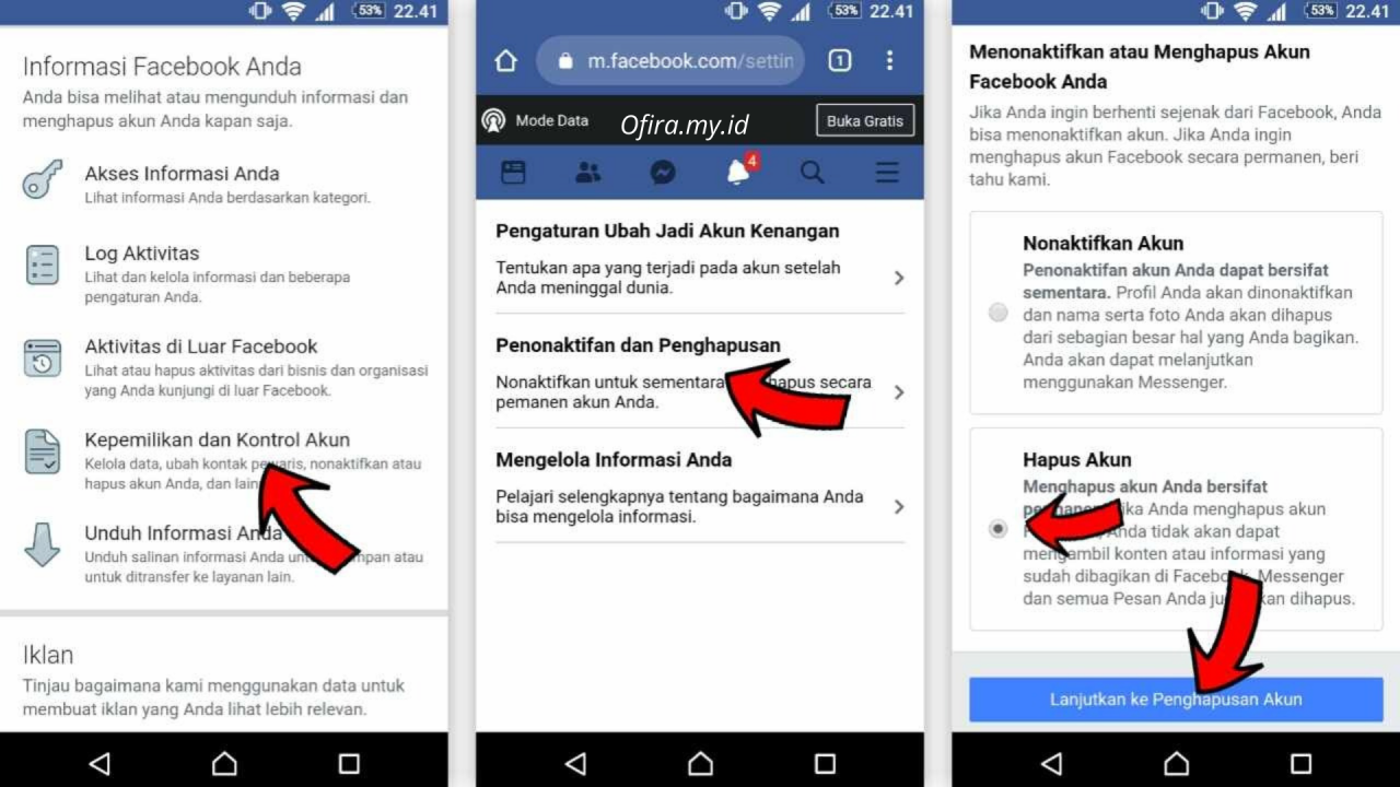 Menghapus Akun Facebook Permanen Menghapus Akun Facebook Permanen
