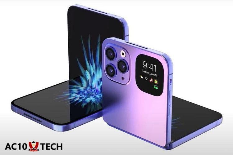 Apple Siapkan iPhone Lipat Mirip Z Flip Meluncur 2026