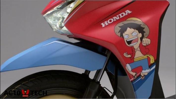 Honda Beat One Piece, Motor Unik untuk Penggemar Anime! Harganya Bikin Ngiler